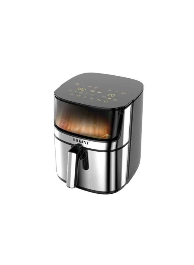 sokany Sokani digital fryer, 8 liters, 2000 watts, SK-10045 - Image 1